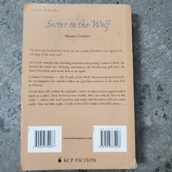Sister to the Wolf by Maxine Trottier (paperback) - Picture 2 of 8